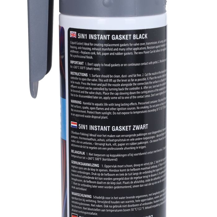 Joint 5 in 1 liquide seringue 200 mL noir - vue 2