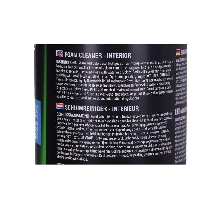 Nettoyant pour tissus d'ameublement 5 en 1 casque/selle/vêtements - Bombe aérosol 650 ml - vue 6
