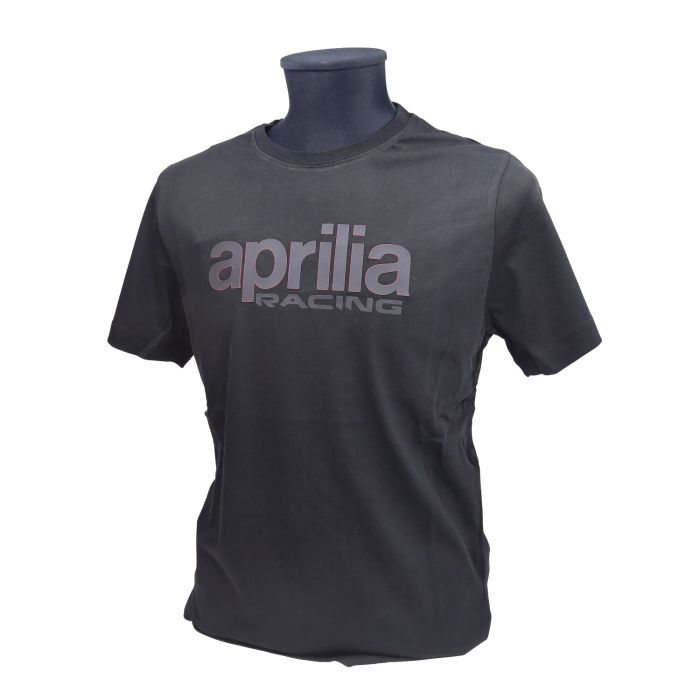 T-shirt manches courtes Aprilia Racing M noir 607898m02b - vue 2