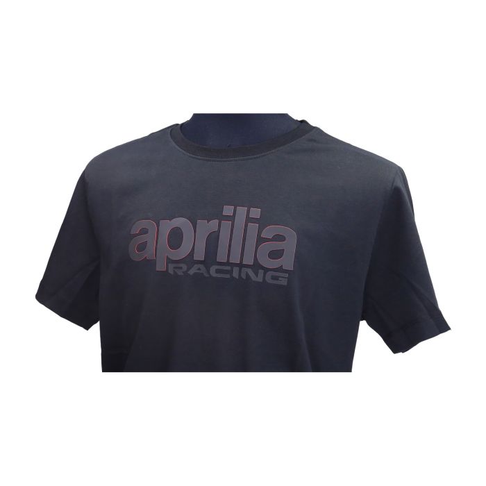 T-shirt manches courtes Aprilia Racing noir L 607898m03b - vue 5