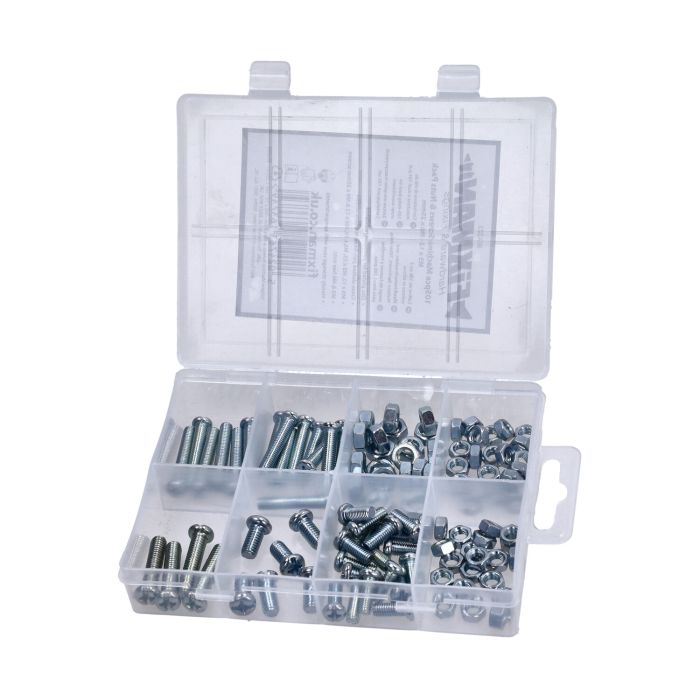 Boîte assortie boulon + écrou M5,M6 105pcs - vue 3