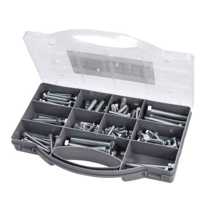 Boîte assortie boulon hexagonal M5-M10 145pcs - vue 3