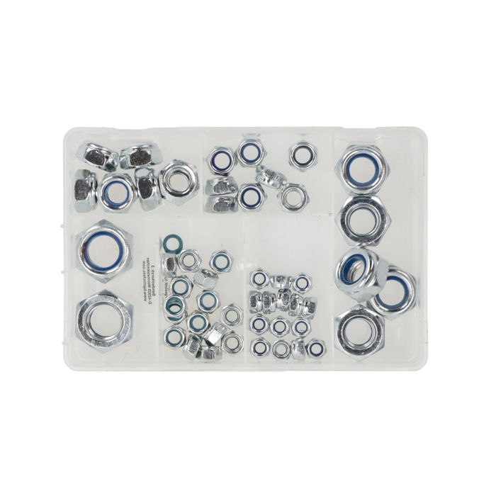 Boîte assortie écrous M4-M12 53pcs - vue 3