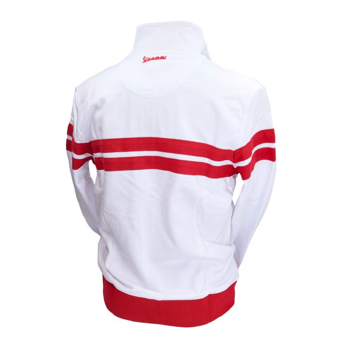 Gilet Vespa Original Racing Sixties M blanc/rouge 607508m02w - vue 5