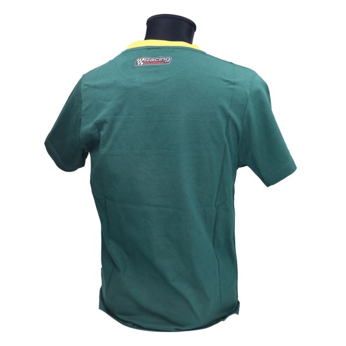 T-shirt manches courtes Vespa Original Racing Sixties M vert/jaune 607507m02g - vue 2
