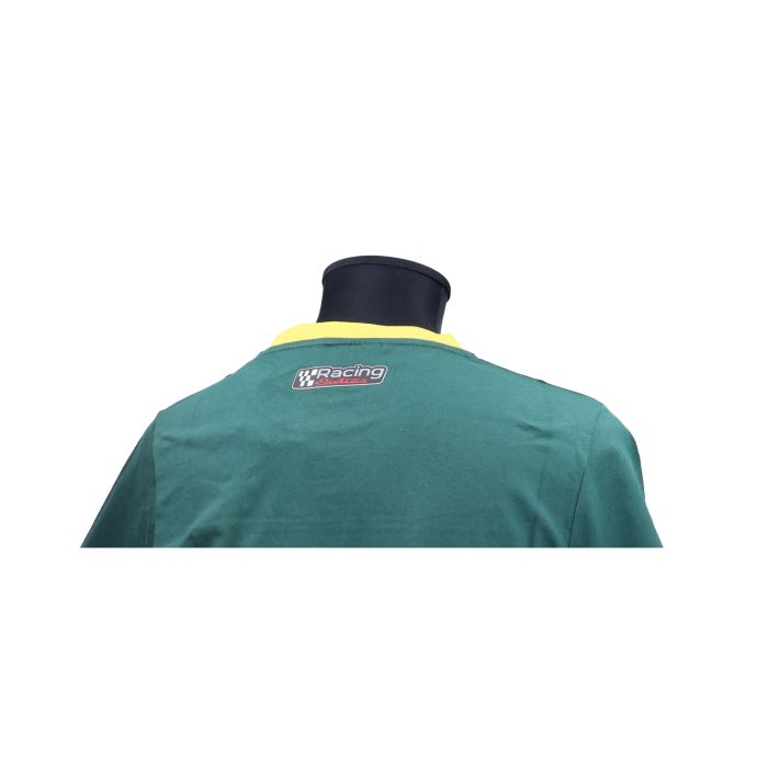 T-shirt manches courtes Vespa Original Racing Sixties M vert/jaune 607507m02g - vue 3