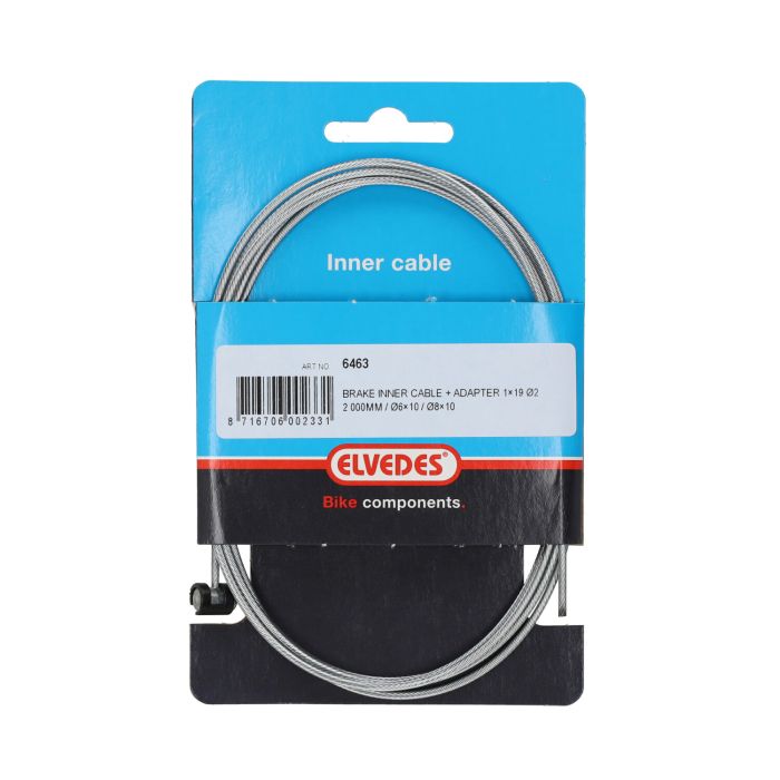 Câble de frein Elvedes mamelon rond 19 fils 2m 6463 - vue 2