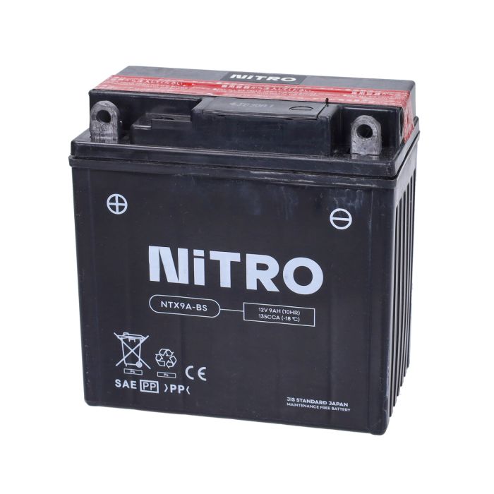 Batterie Nitro ntx9a-bs/ytx9a-bs sans entretien - vue 4
