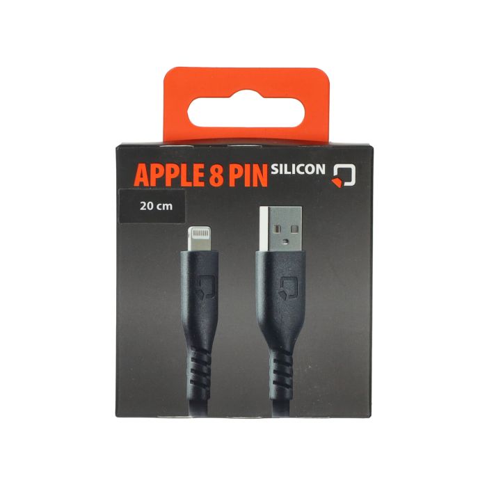 Câble de chargement Lampa silicone USB A vers Apple 8 broches 20 cm 91780 - vue 3