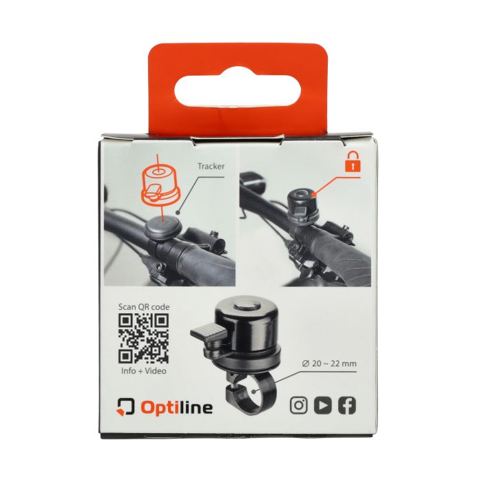 Sonnette Lampa Optitag avec compartiment pour traceur - vue 3