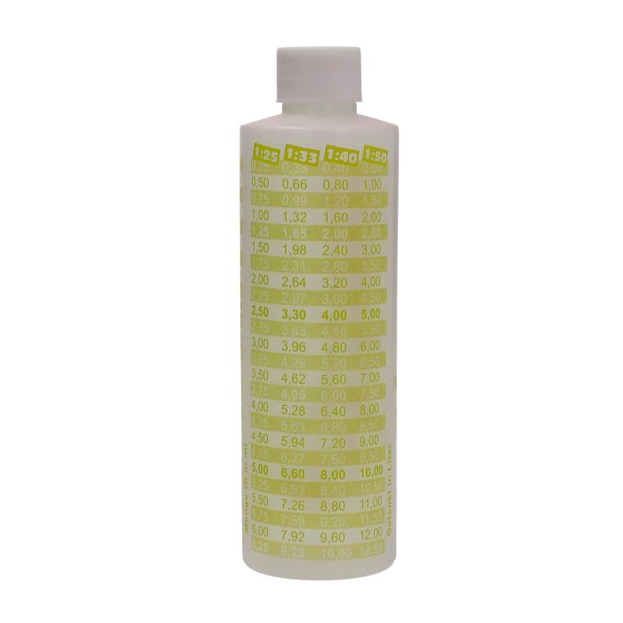 Doseur gradué Schmitt 2 temps huile de mélange 250 ml jaune - vue 2