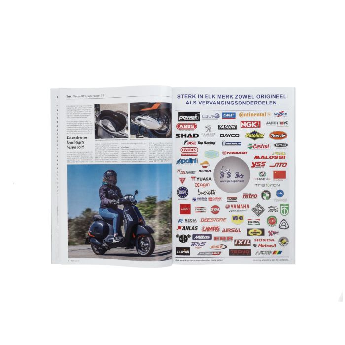 Accessoire magazine Vespa rétro spécial 2025 - vue 2