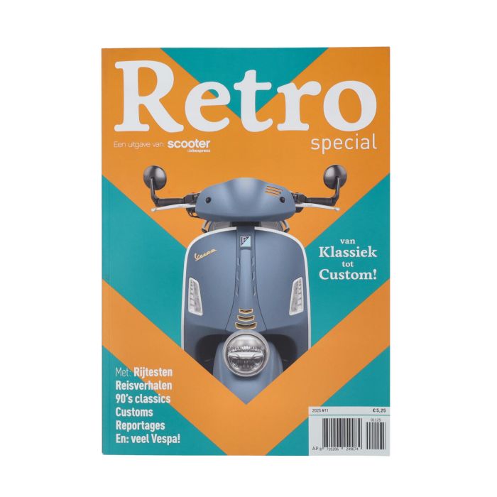 Accessoire magazine Vespa rétro spécial 2025 - vue 3