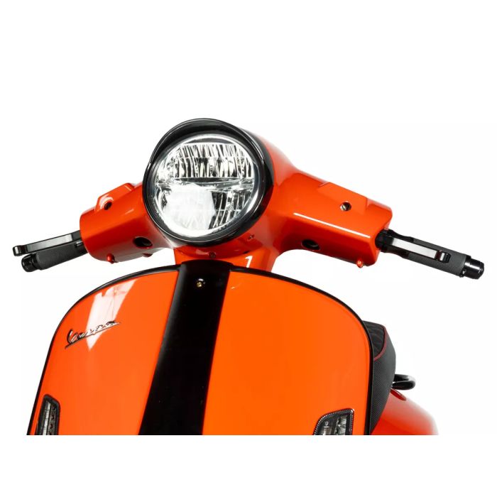 Guidon Moto-Nostra sport complet avec barre de chute Vespa GTS 125-300 2018-2022 noir - vue 5