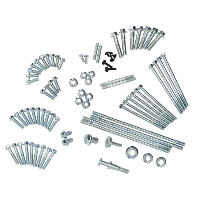 Jeu de boulons bloc moteur complet 80 pièces GY6 4T - vue 4
