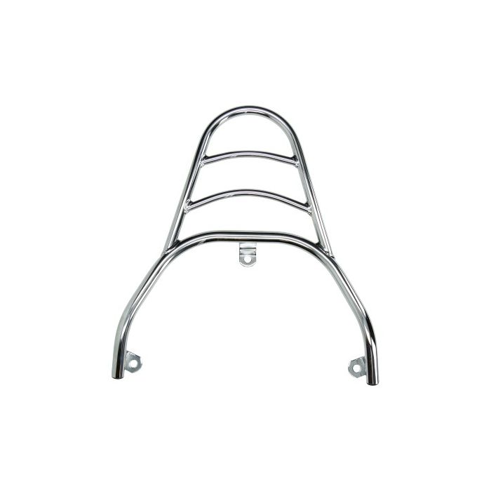 Porte-bagages Regia chrome AGM Swan BTC Riva II