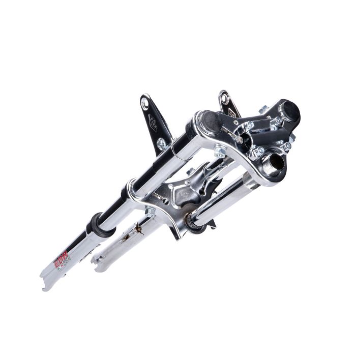 Fourche EBR chromée Peugeot 103 - vue 3