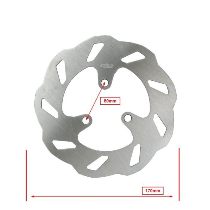 Disque de frein vague 170 mm pour Ludix Blaster, Ludix Pro Luxe, Ludix Snake