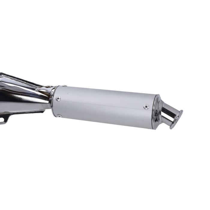 Silencieux Bullet surélevé chrome Puch Maxi - vue 4