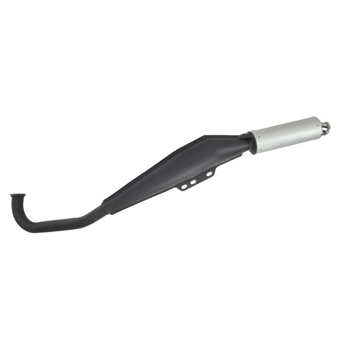 Silencieux Bullet échappement élevé noir Puch Maxi - vue 4