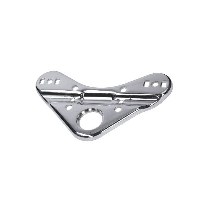 Plaque supérieure fourche avant chrome Zundapp 517 Z517-12.656 - vue 2