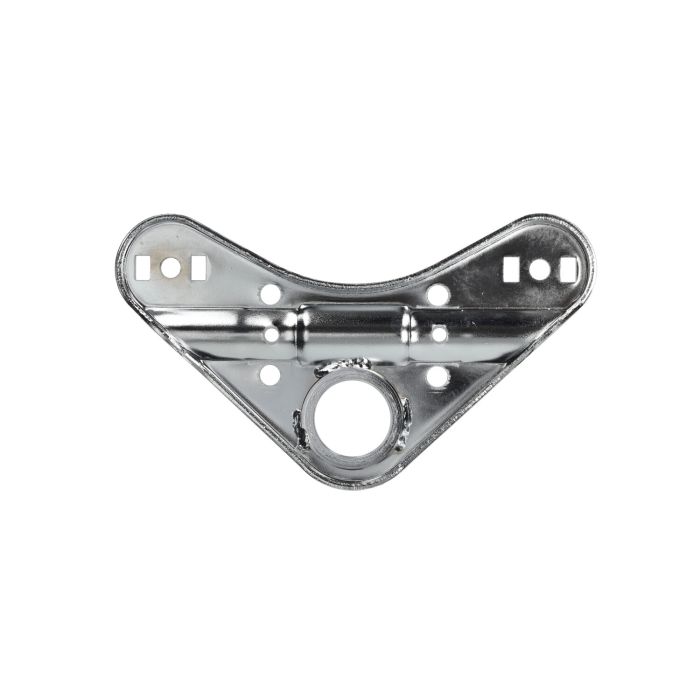 Plaque supérieure fourche avant chrome Zundapp 517 Z517-12.656 - vue 3