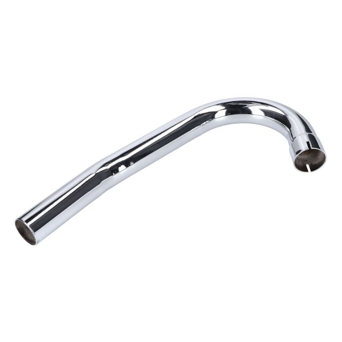 Coude de silencieux double torsion 32/32 mm chrome - vue 2