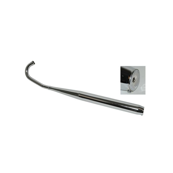 Silencieux échappement Chuchoter double torsion 32/32mm - vue 2
