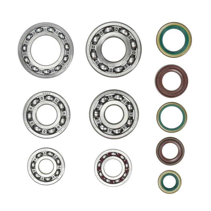 Roulements et joints spi vilebrequin moteur Zündapp 5V 11 pièces (joints viton) - vue 2