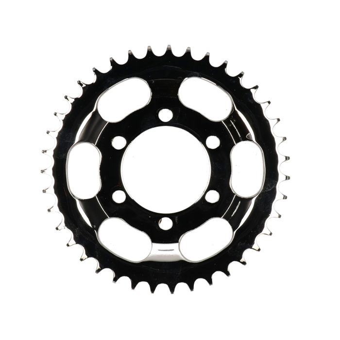 Couronne DMP 428 39t chrome Zundapp KS80 LC - vue 2