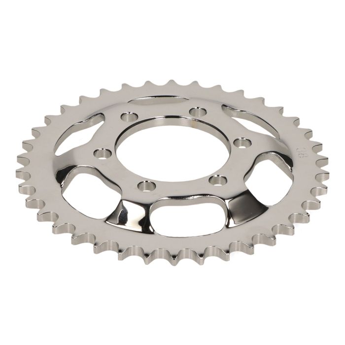 Couronne DMP 38 dents 1/4 chrome Zündapp - vue 4