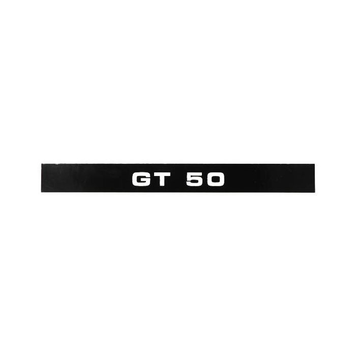 Sticker écran latéral GTS 50 noir et blanc Zündapp 517