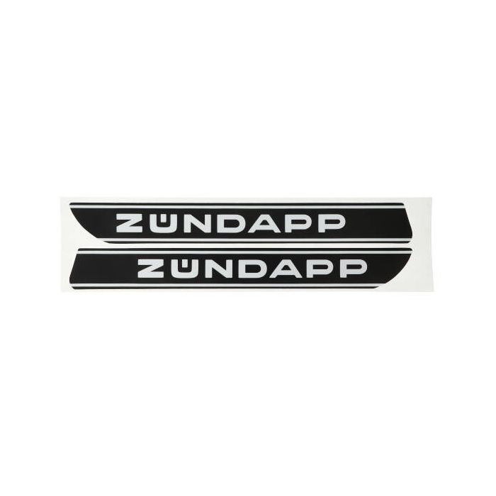 Kit décoration réservoir d'essence 2 pièces Zundapp 529