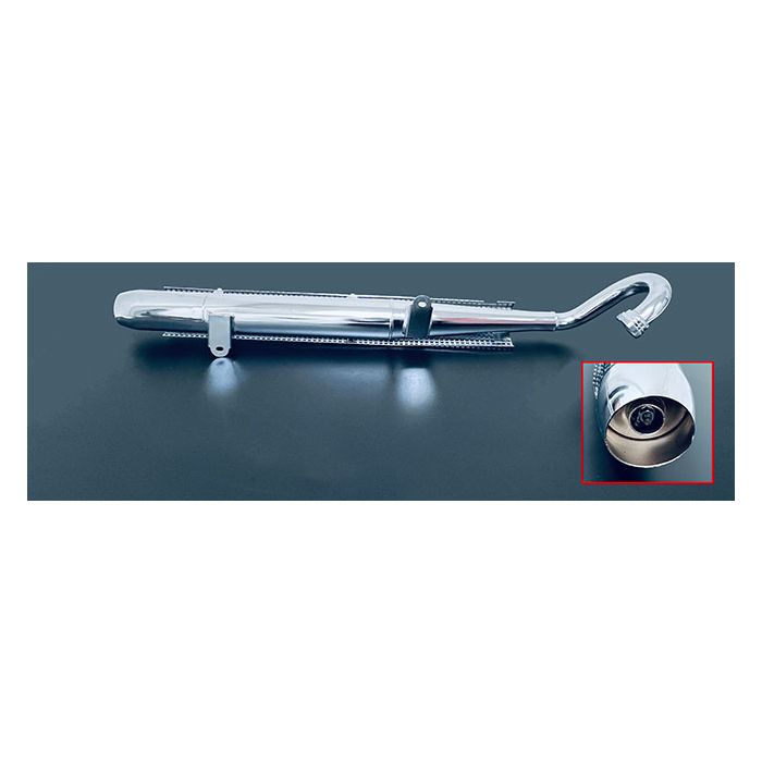 Silencieux échappement conception amortisseur chrome KS50 cross Z517-22.732