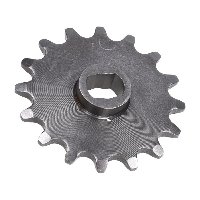 Pignon sortie de boîte Esjot trou ovale 16t 3/16 Zundapp 3V - vue 2