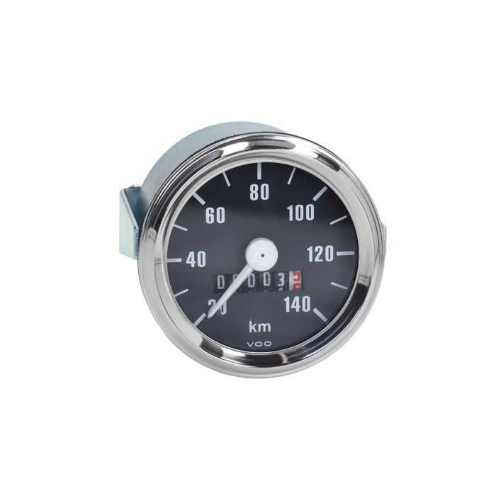 Compteur kilométrique 140 km/h 60 mm noir Puch Zündapp Kreidler - vue 8