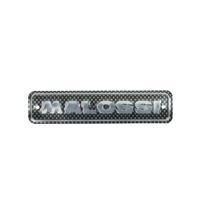 Plaque Malossi échappement aluminium 35x150mm 3314136b - vue 3