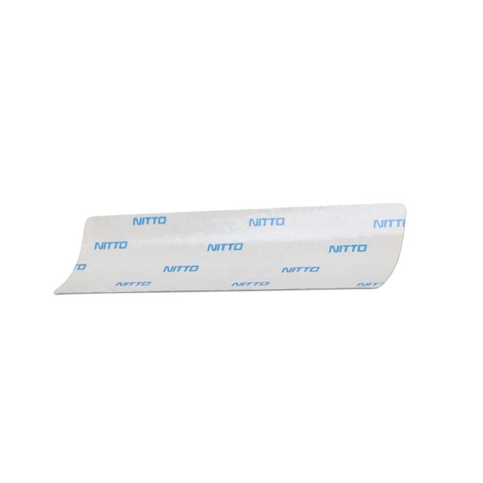 Plaque Malossi échappement aluminium 35x119mm chrome 3314869b - vue 2