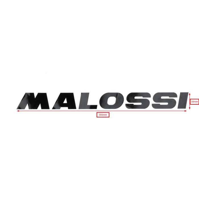 Sticker Malossi 39 cm noir 337505.b0 - vue 2