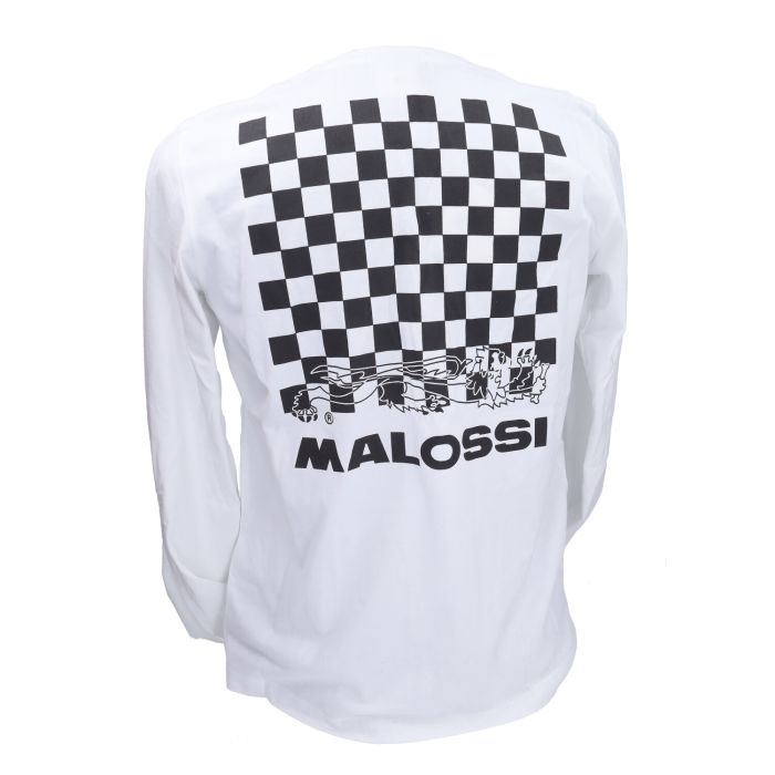 T-shirt à manches longues Malossi blanc S 4114655.30 - vue 3