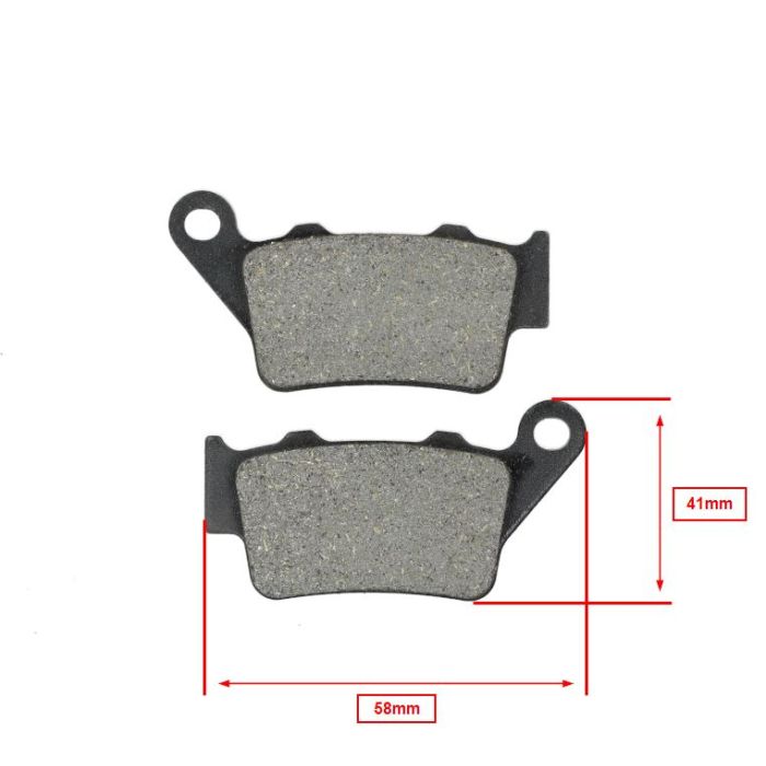 Plaquette de frein Newfren C 400 X / C 400 GT FD0206 - vue 2