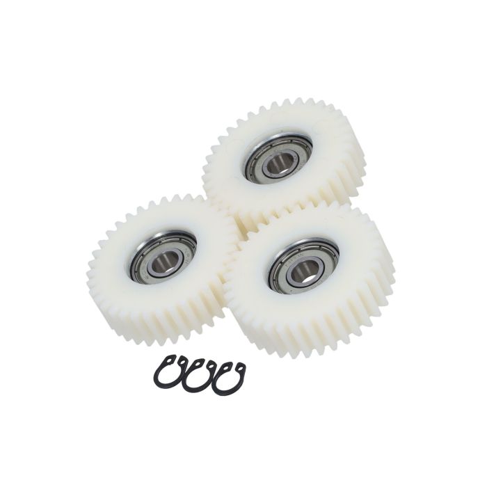Kit chaîne engrenage 47,5 x 13,5 mm 36T nylon Bafang Ouxi V8 (3 pièces) - vue 3