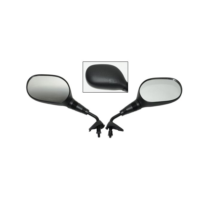 Paire de rétroviseurs DMP modèle original noir neo2002 - vue 4