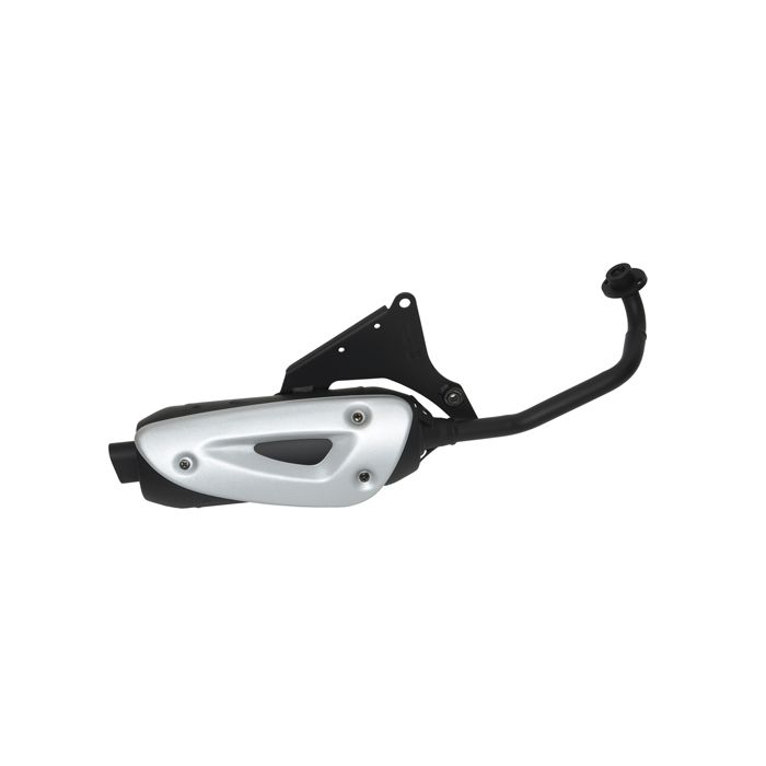 Silencieux Tecno noir Aerox 4T / Nitro 4T / Ovetto / Giggle / Neo 4T - vue 2