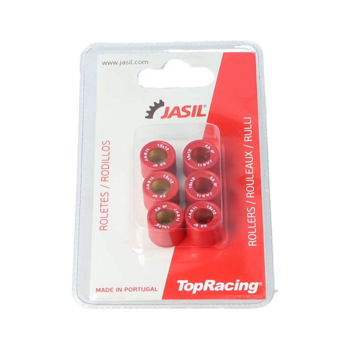 Galets variateur Top Racing 7.0gr (fabriqué dans l'UE) 15x12mm minarelli - vue 2