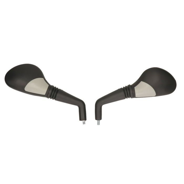 Paire de rétroviseurs DMP noir Aerox 2T MBK Nitro - vue 2