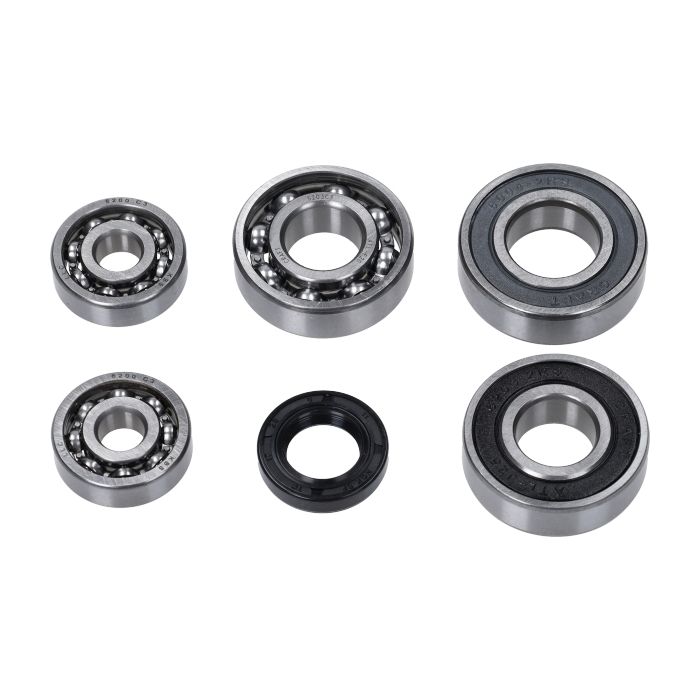 Roulements et joints spi vilebrequin transmission 6 pièces MBK Booster Yamaha Néo's 100 2T - vue 2