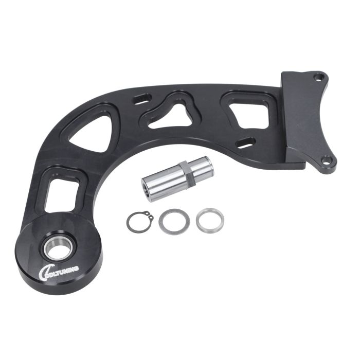 Attelle DDL Tuning CNC 50cc Couple/Brace Renforcement Carter Noir Aérox Minarelli Hor SR LC - vue 2