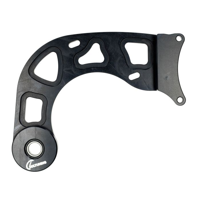 Attelle DDL Tuning CNC 50cc Couple/Brace Renforcement Carter Noir Aérox Minarelli Hor SR LC - vue 3