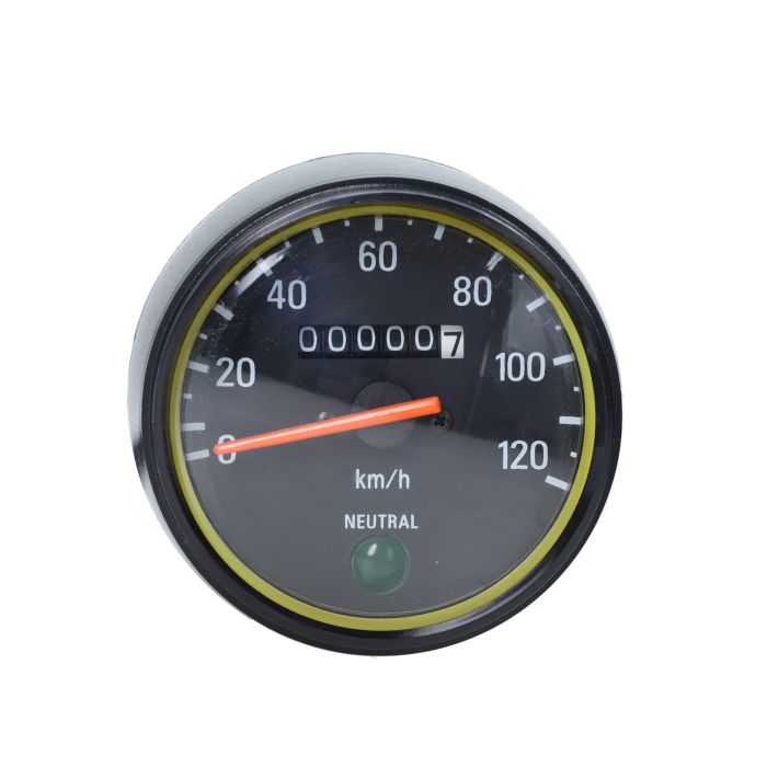 Compteur kilométrique modèle original 0-120 km noir FS1 - vue 2
